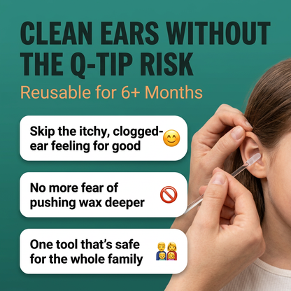 Reusable Sticky Ear Cleaning Stick