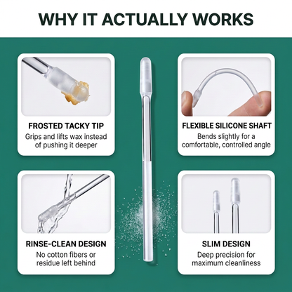 Reusable Sticky Ear Cleaning Stick