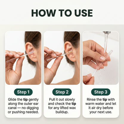 Reusable Sticky Ear Cleaning Stick